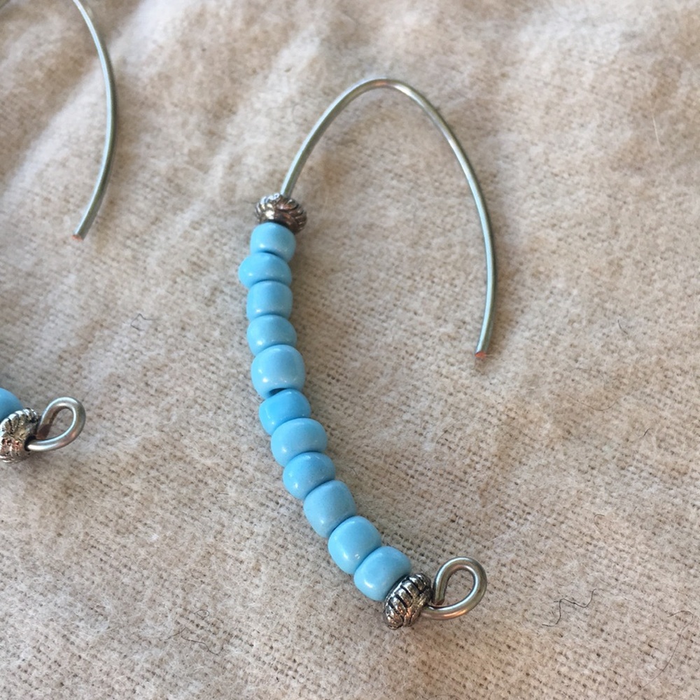 Turquoise earrings - Picture 5 of 5